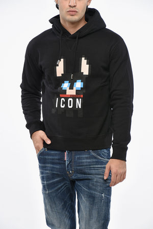 Hoodie Aus Baumwollfleece Mit Frontlogo