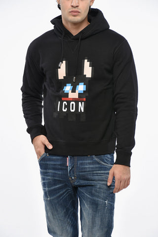 Hoodie Aus Baumwollfleece Mit Frontlogo