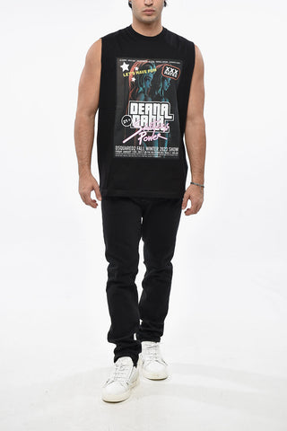 Cotton Printed Tank Top
