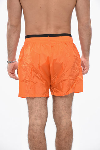 Boxer-Badehose mit doppeltem Elastikbund