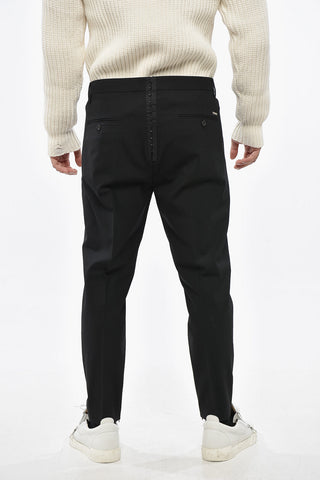Pantaloni in Lana vergine con 4 Tasche