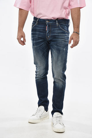 Jeans Stonewashed A Vita Regolare 16cm