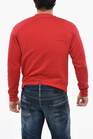 ICON Fleeced Cotton Crew-neck Sweatshirt