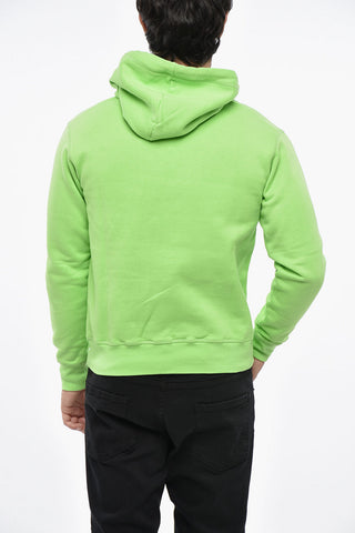 ICON Cotton Fleece Hoodie with Contrasting Monogram