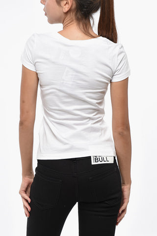 Printed SCOOP FIT Crew-neck T-Shirt