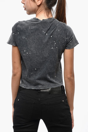 Crewneck T-Shirt MINI FIT Vintage Effect