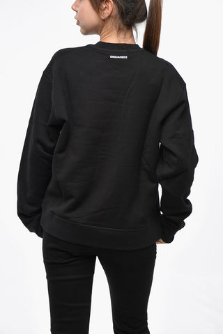 Cotton Fleece Crewneck Sweatshirt COOL FIT