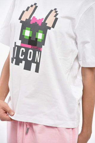 ICON Printed EASY FIT Crew-neck T-Shirt