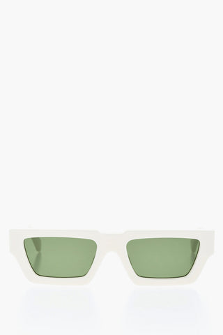 Rectangular MANCHESTER Sunglasses with Logoed Rods