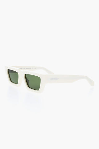 Rectangular MANCHESTER Sunglasses with Logoed Rods