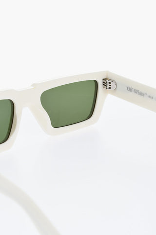 Rectangular MANCHESTER Sunglasses with Logoed Rods