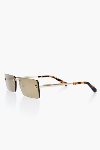 Frameless RICCIONE Sunglasses with Mirrored Lenses
