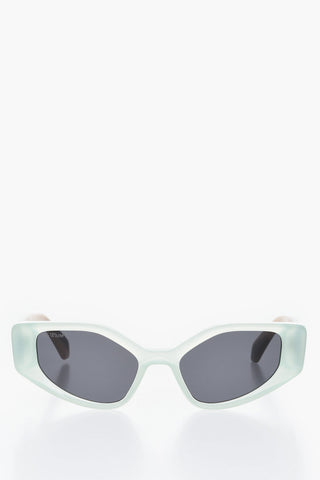 Cat-Eye-Sonnenbrille MEMPHIS mit marmorierten Bügeln