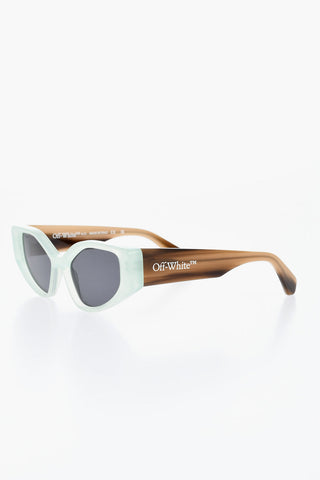 Cat-Eye-Sonnenbrille MEMPHIS mit marmorierten Bügeln