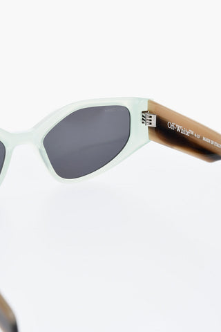 Cat-Eye-Sonnenbrille MEMPHIS mit marmorierten Bügeln
