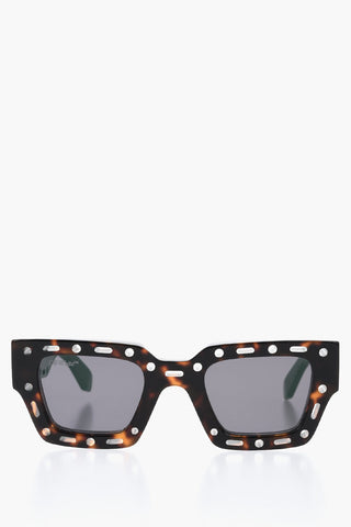 Schildpatt-Sonnenbrille MERCER mit durchbrochener Fassung
