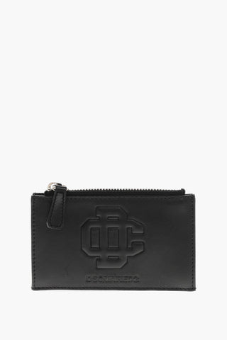 Portacarte in Pelle con Chiusura a Zip
