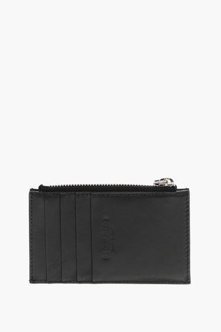 Portacarte in Pelle con Chiusura a Zip