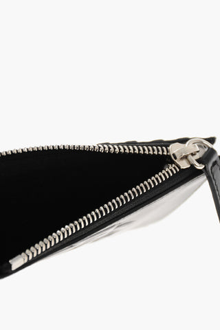 Portacarte in Pelle con Chiusura a Zip