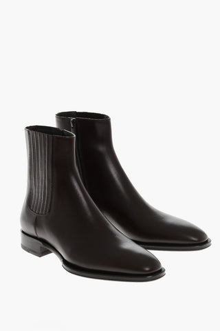 Chelsea-Stiefeletten Aus Leder D2 CLASSIC Mit Innenreißverschluss