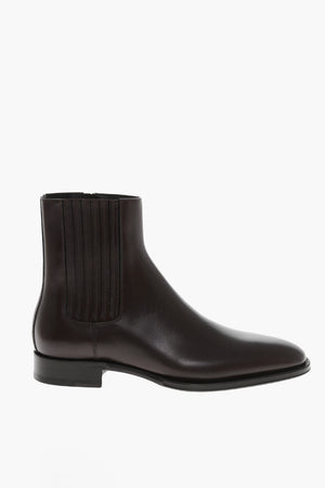 Chelsea-Stiefeletten Aus Leder D2 CLASSIC Mit Innenreißverschluss
