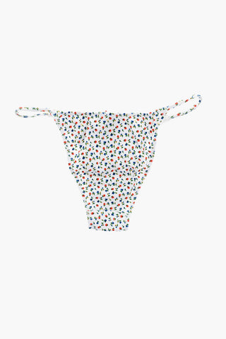 Stretch Cotton Floral-Print Panties