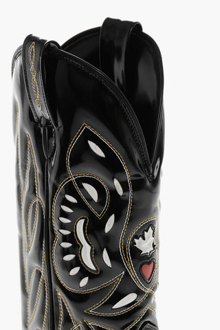 Cowboy-Stiefel aus gebürstetem Leder COWBOY