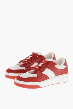 BUMPER Leather Low Lace-Up Sneakers