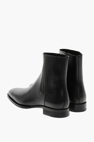 Chelsea-Stiefeletten Aus Leder D2 CLASSIC Mit Innenreißverschluss