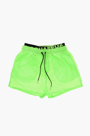 Costume da Bagno Boxer con Doppio Elastico in Vita