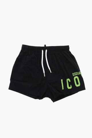 스트레치 나일론 박서 수영복 ICON