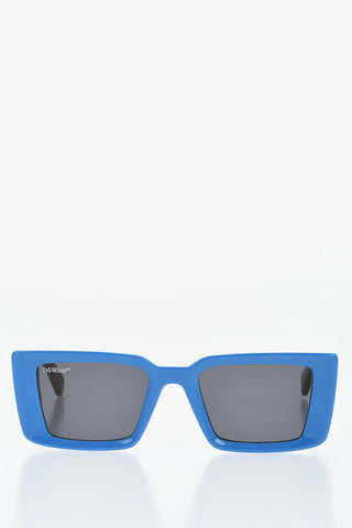 Rechteckige Sonnenbrille SAVANNAH mit kontrastierenden Bügeln