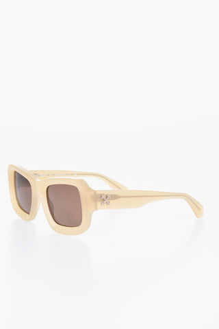 Rectangular Solid-color Sunglasses VERONA Oversized
