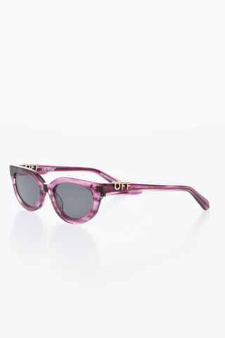 Cat-Eye-Sonnenbrille SPARKS mit Logo-Bügeln