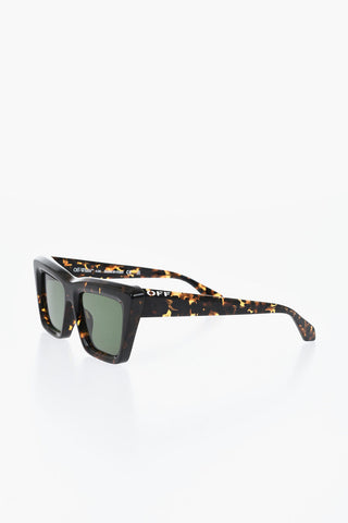 Wayfarer-Sonnenbrille HAMPTON mit Schildpatt-Fassung