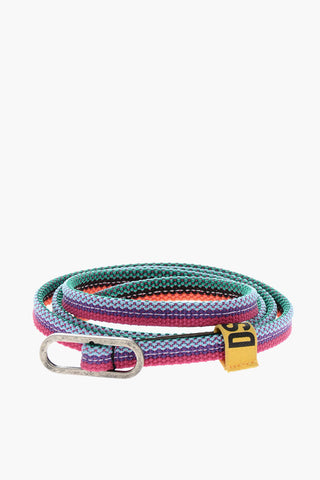 Fabric Belt TOUCH OF COLOR with 10mm Silver Buckle