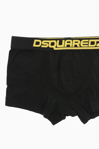 Stretch Cotton Boxer with Logo Elastic