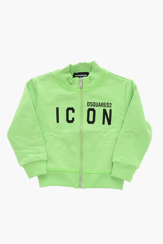 ICON 기모 코튼 집업 스웨트셔츠