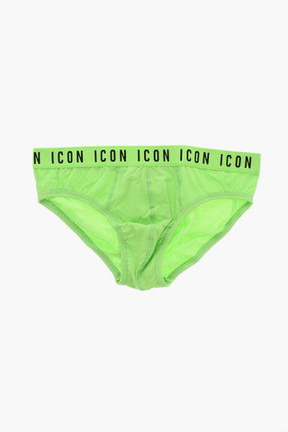Stretch Cotton Briefs ICON with Logo Elastic
