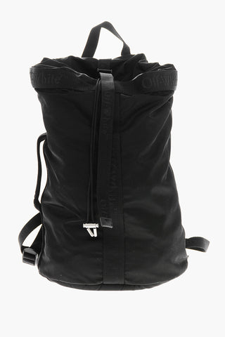 Nylon OUTDOOR Backpack with Drawstringed Closure