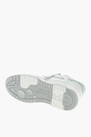 Bicolour Leather Mid Sneakers OUT OF OFFICE
