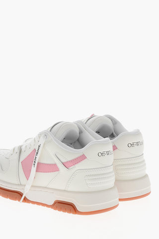 Leather OUT OF OFFICE Mid-top Sneakers