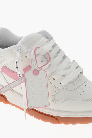 Leather OUT OF OFFICE Mid-top Sneakers