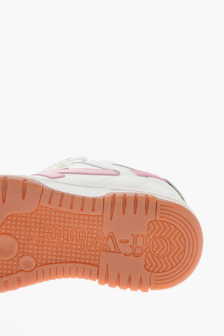 Leather OUT OF OFFICE Mid-top Sneakers