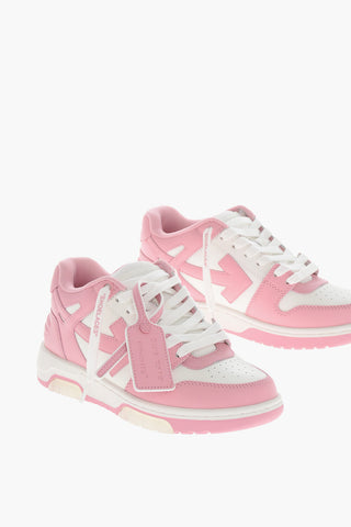 Leather OUT OF OFFICE Mid-top Sneakers