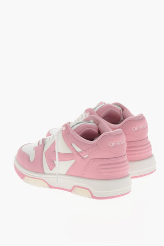 Leather OUT OF OFFICE Mid-top Sneakers