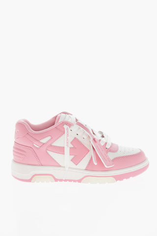 Leather OUT OF OFFICE Mid-top Sneakers
