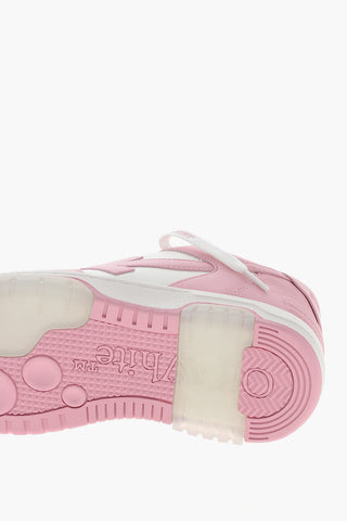Leather OUT OF OFFICE Mid-top Sneakers