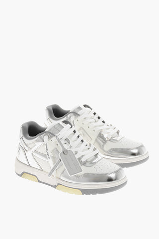 Lamè Leather OUT OF OFFICE MIRROR Sneakers