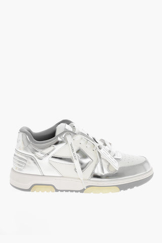 Lamè Leather OUT OF OFFICE MIRROR Sneakers
